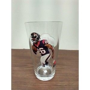 NFL Papa Johns Houston Texans Football Pint Beer Glass